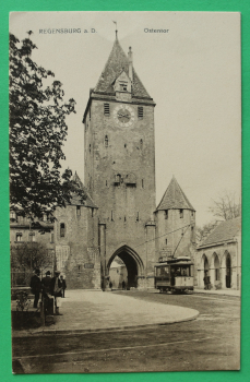 Straßenbahnkalender,Regensburg,2019,13 alte Ansichtskarten,Straßenbahn